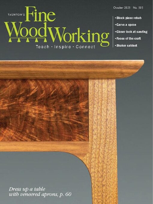 Title details for Fine Woodworking Magazine by Active Interest Media HoldCo, Inc. - Available